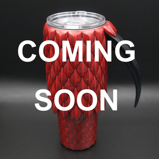 Dragon Scale Tumbler with Handle 40oz