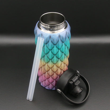 Dragon Scale Water Bottle 18oz