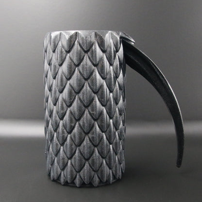 Dragon Scale Stein with Handle 20oz