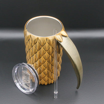Dragon Scale Stein with Handle 20oz