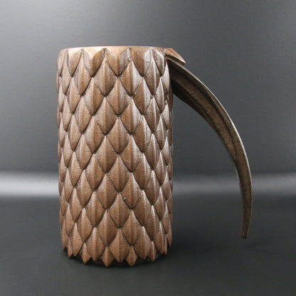 Dragon Scale Stein with Handle 20oz