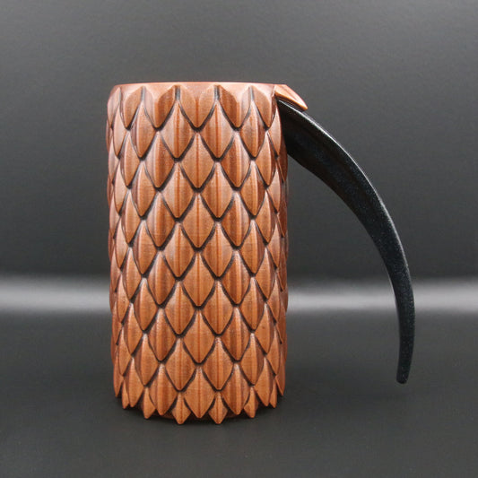 Dragon Scale Stein with Handle 20oz
