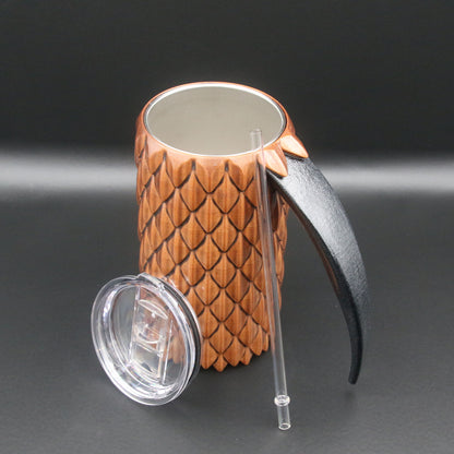 Dragon Scale Stein with Handle 20oz