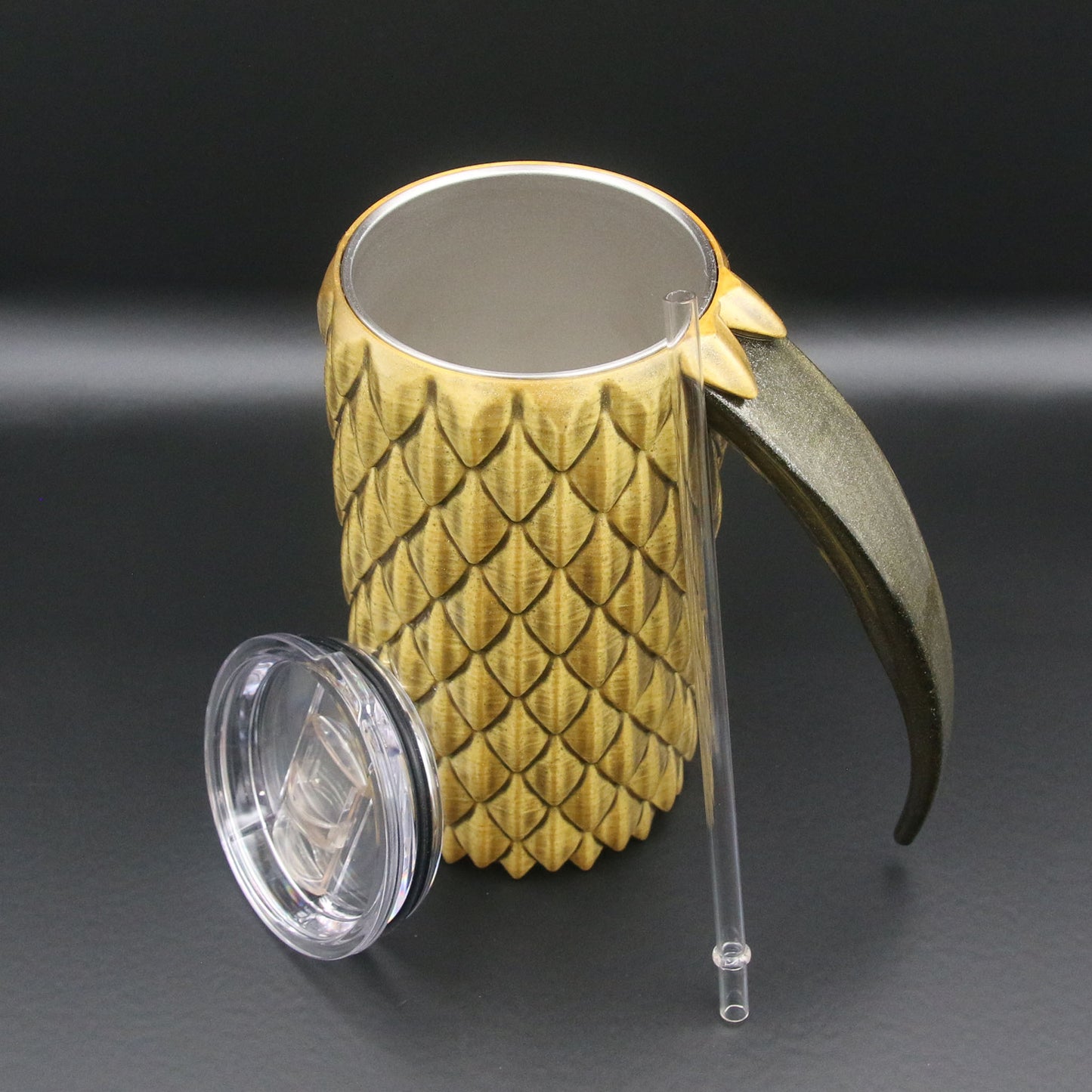 Dragon Scale Stein with Handle 20oz
