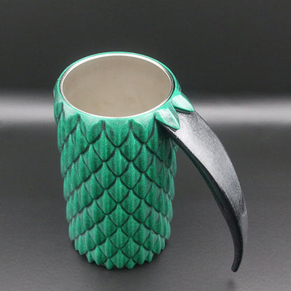 Dragon Scale Stein with Handle 20oz
