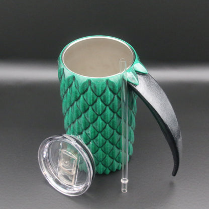 Dragon Scale Stein with Handle 20oz