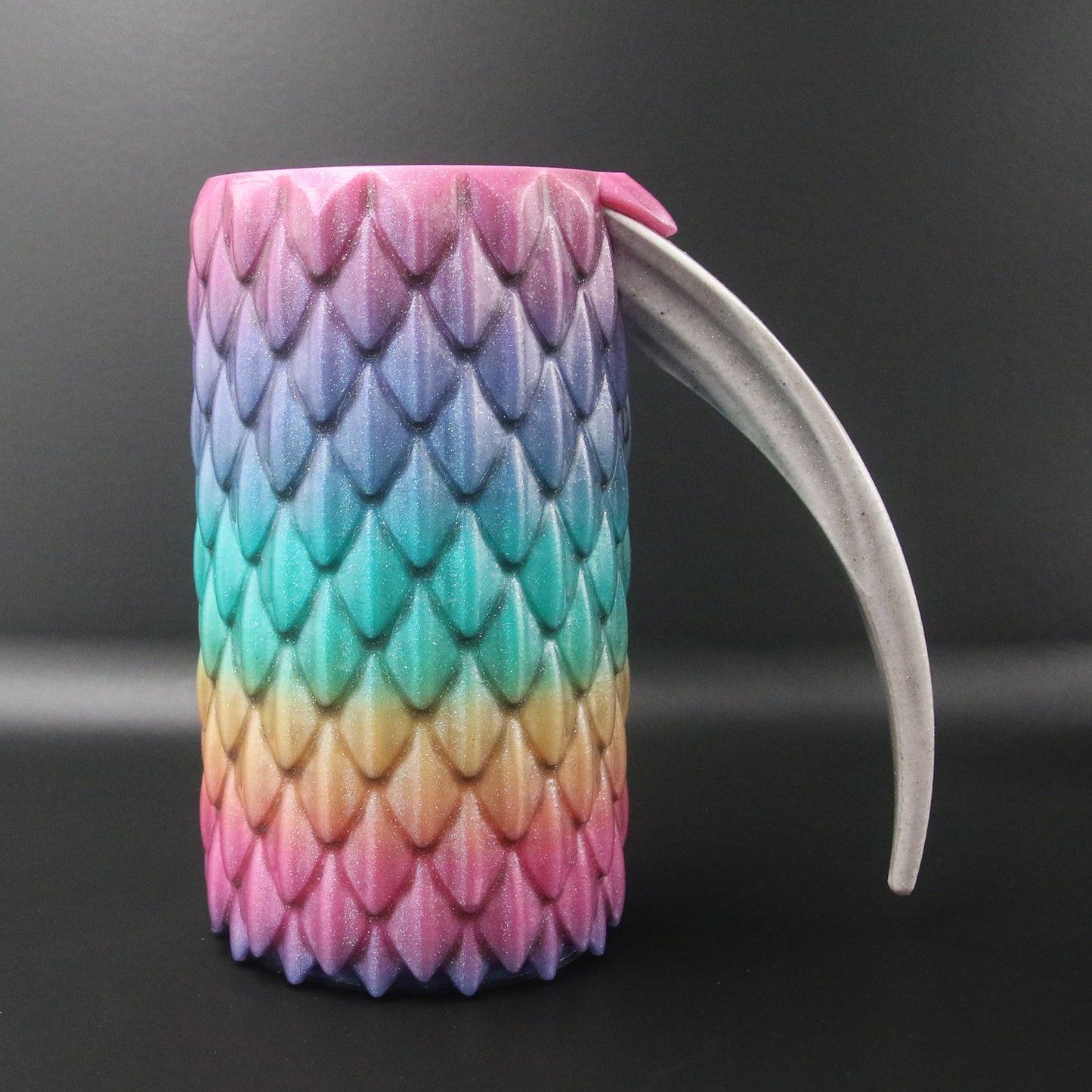 Dragon Scale Stein with Handle 20oz