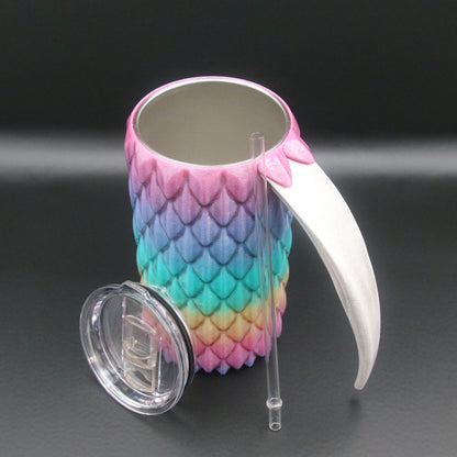 Dragon Scale Stein with Handle 20oz