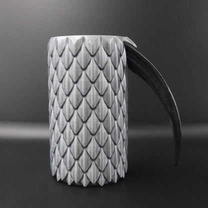 Dragon Scale Stein with Handle 20oz