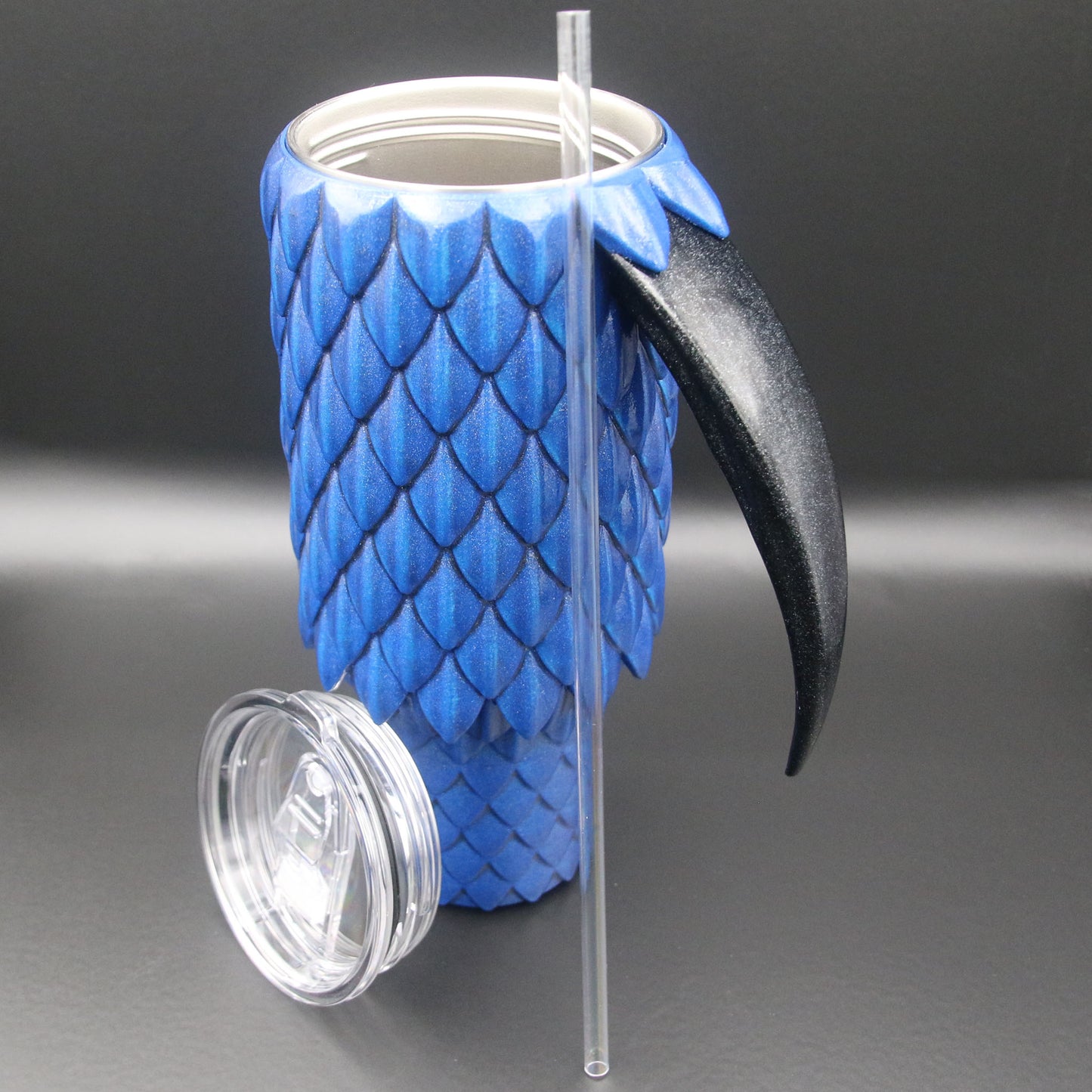 Dragon Scale Tumbler with Handle 40oz