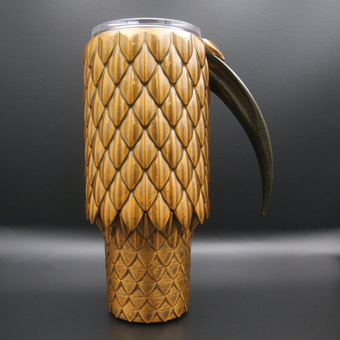 Dragon Scale Tumbler with Handle 40oz