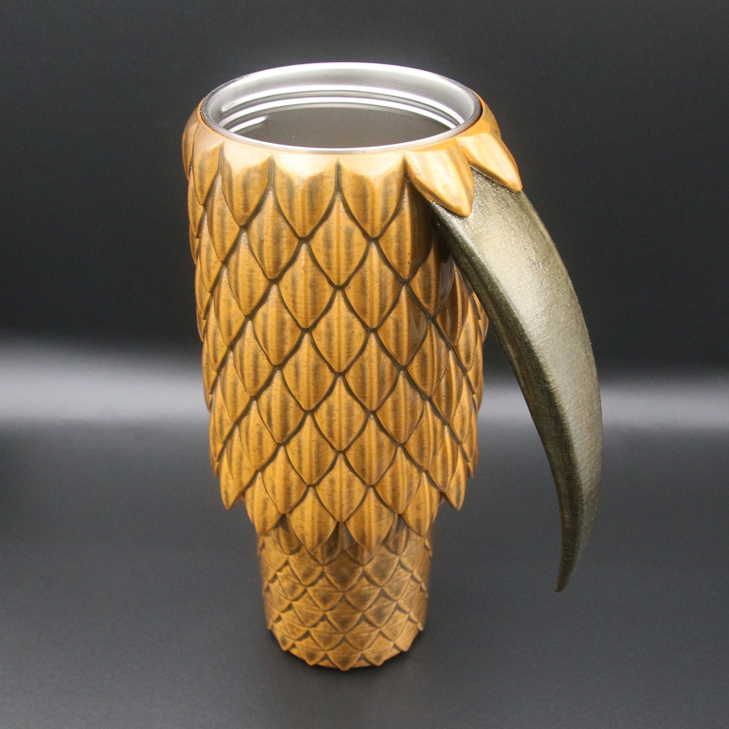 Dragon Scale Tumbler with Handle 40oz