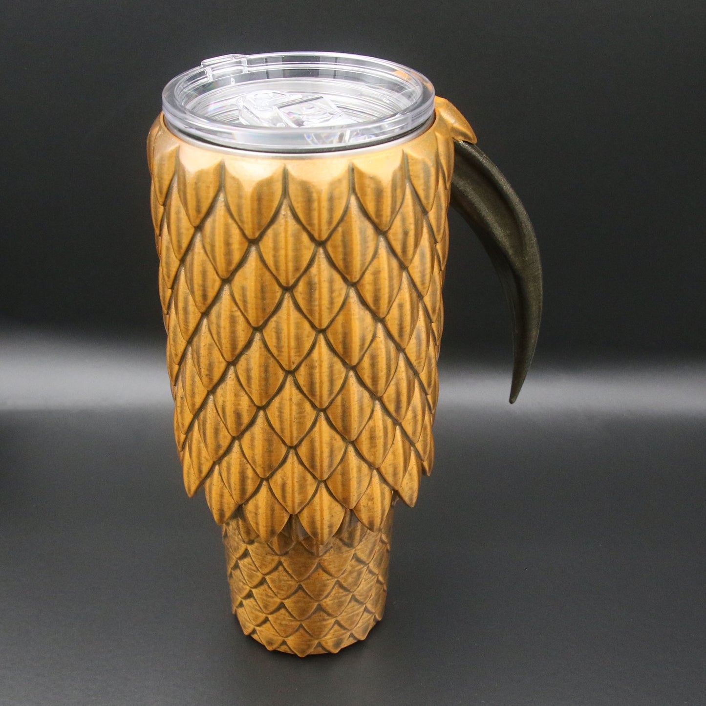 Dragon Scale Tumbler with Handle 40oz