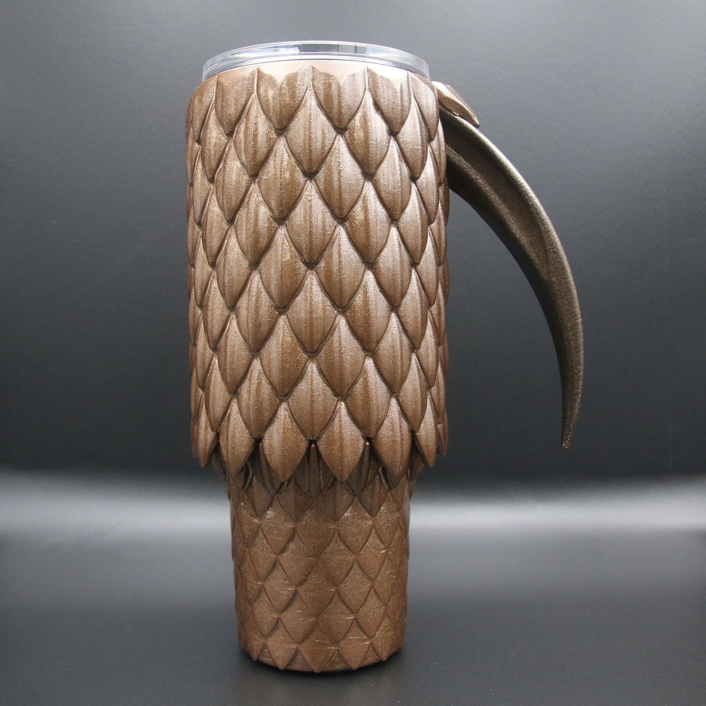 Dragon Scale Tumbler with Handle 40oz