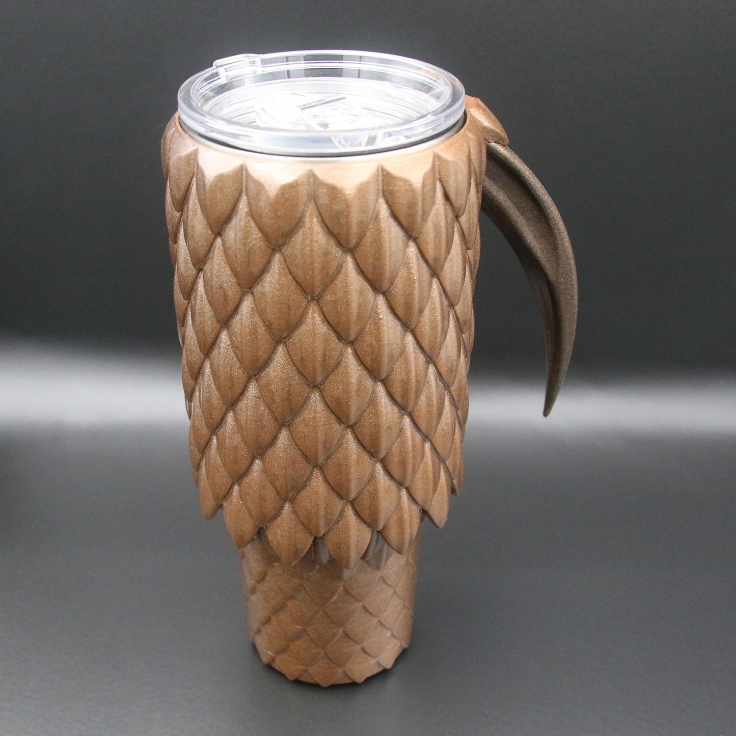 Dragon Scale Tumbler with Handle 40oz