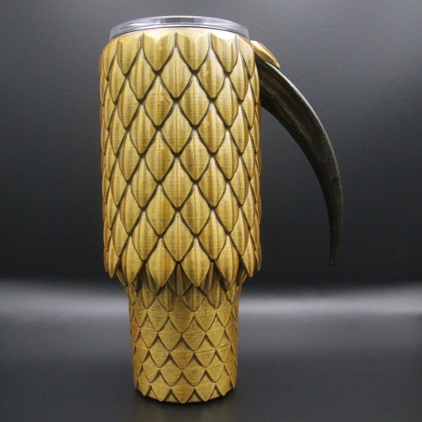 Dragon Scale Tumbler with Handle 40oz