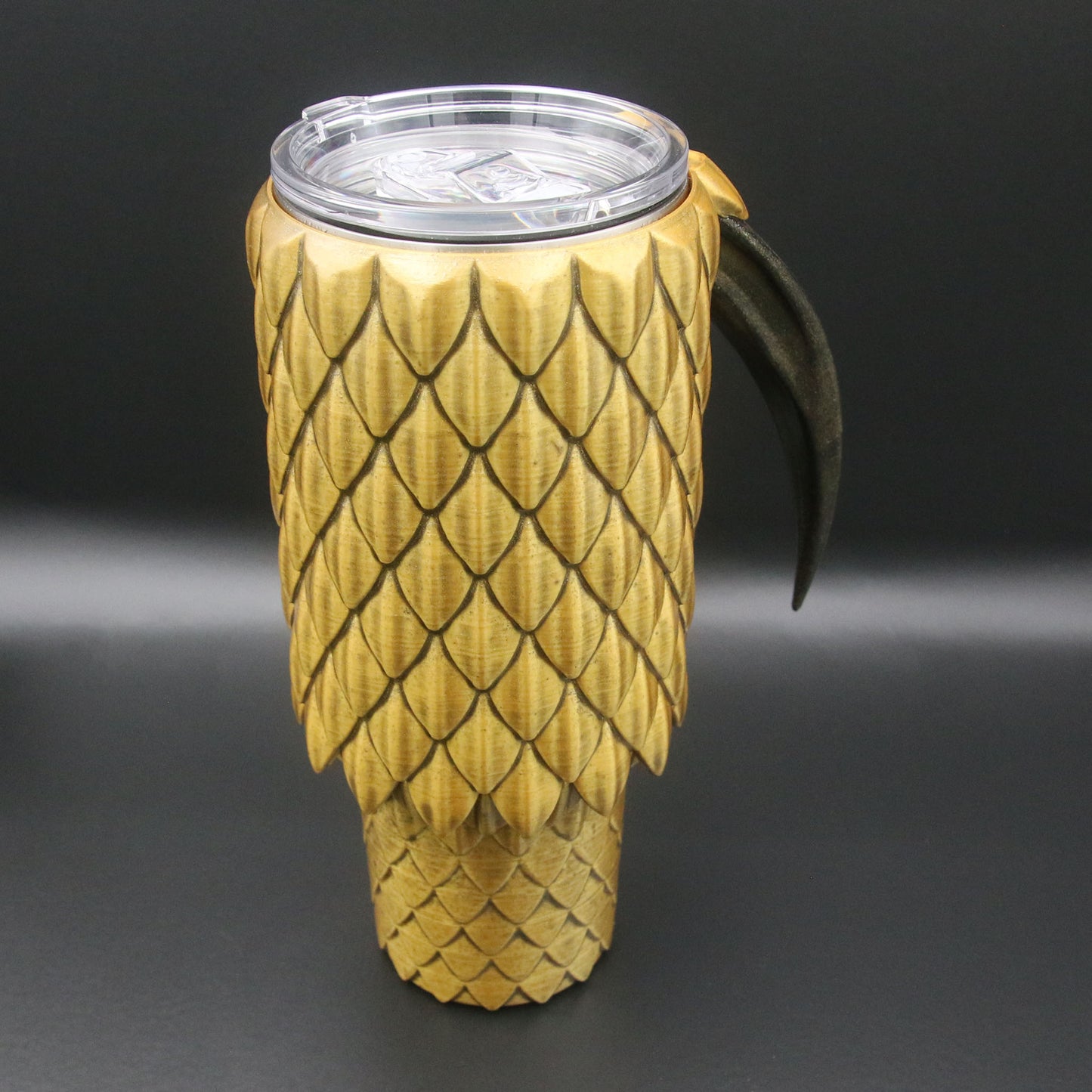 Dragon Scale Tumbler with Handle 40oz