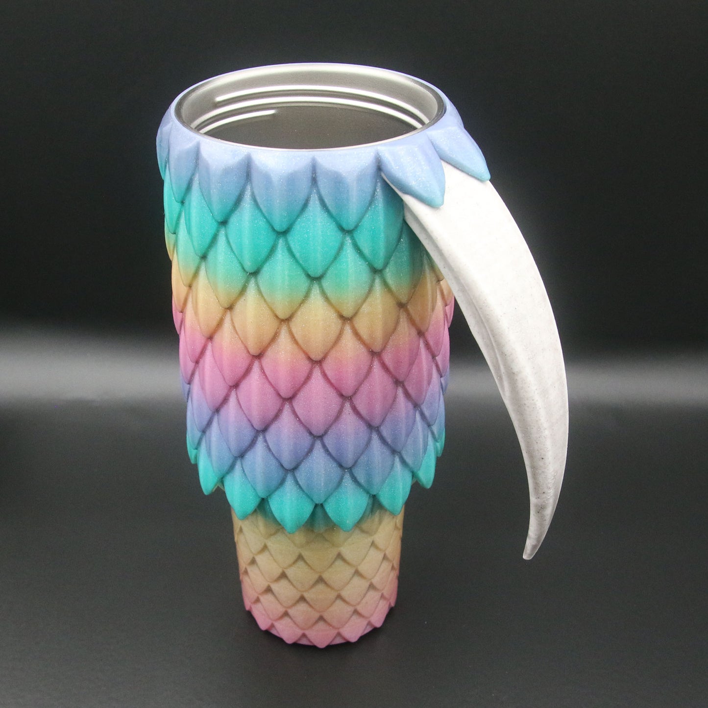 Dragon Scale Tumbler with Handle 40oz