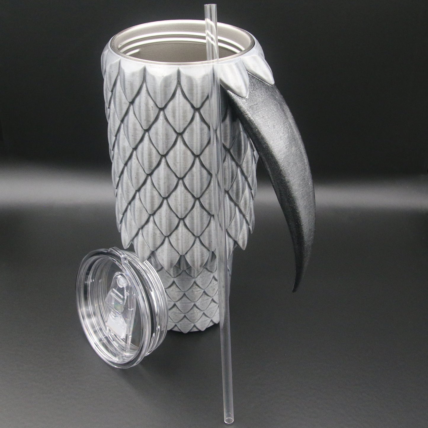 Dragon Scale Tumbler with Handle 40oz