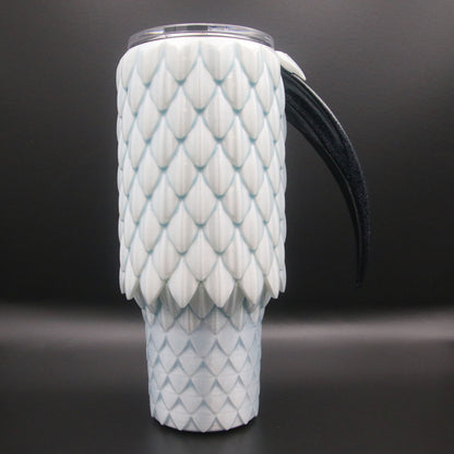 Dragon Scale Tumbler with Handle 40oz