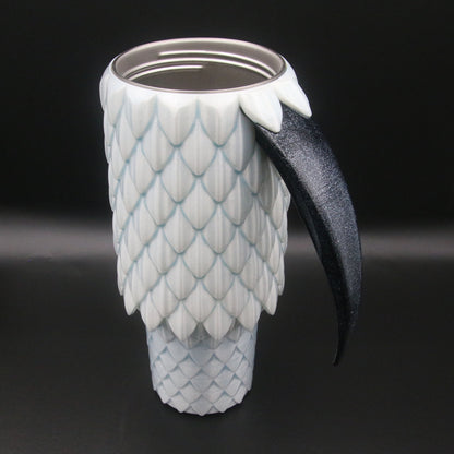 Dragon Scale Tumbler with Handle 40oz